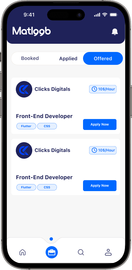 JobHop App Interface